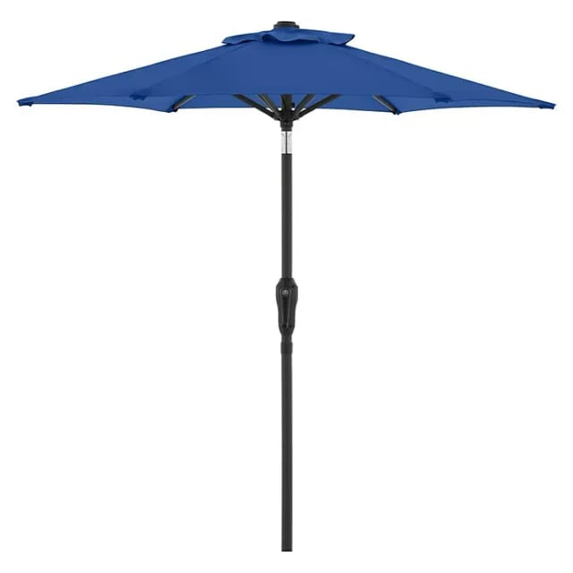 Doppler Balkonschirm rund Life Lift (Pacific Blue, Durchmesser Bespannung: 180 cm)