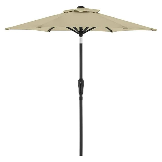 Doppler Balkonschirm rund Life Lift (Sand, Durchmesser Bespannung: 180 cm)