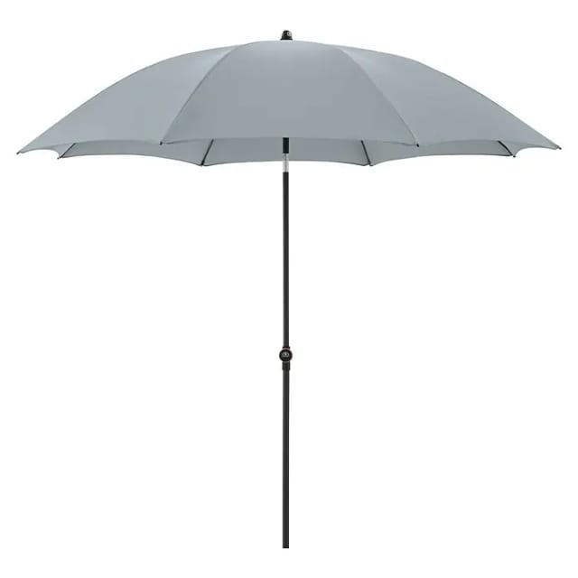 Doppler Balkonschirm rund myZone (Hellgrau, Durchmesser Bespannung: 200 cm)