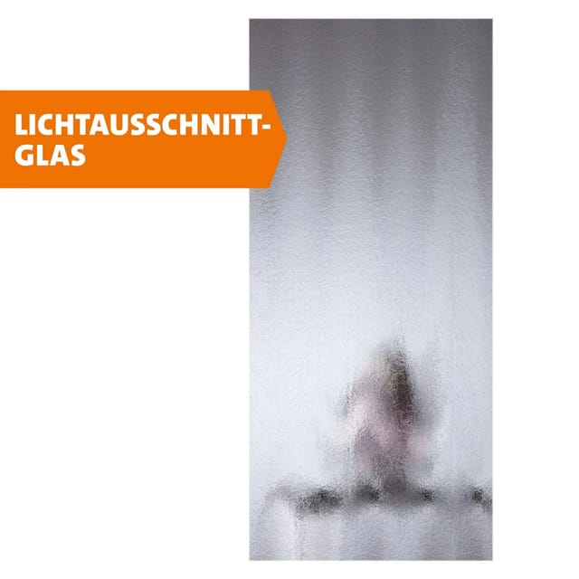 Ambiente Türverglasung Holztür mit Lichtausschnitt Chinchilla 142 x 66 cm weiß