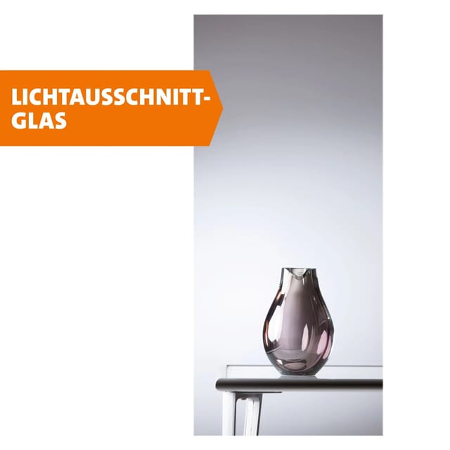 Ambiente Türverglasung Holztür mit Lichtausschnitt Float 142 x 66 cm klarglas