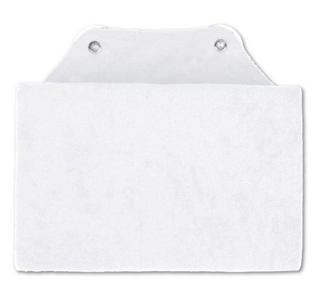 Bestlivings Badewannen Kissen Inkl. Saugnäpfen 16 x 25 cm Weiß