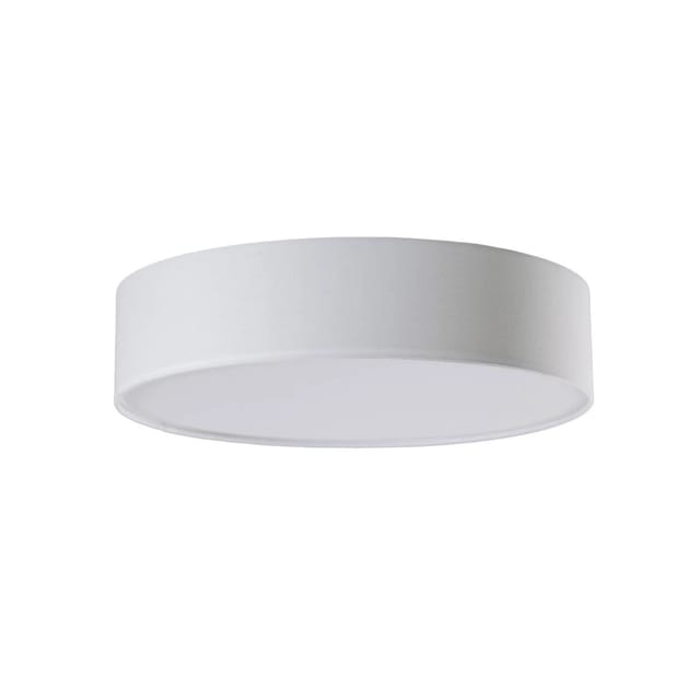 Lindby Deckenlampe Sebatin 9620329 Skandinavisch in Weiß aus Textil 3-flammig E27 Schlafzimmerleuchte