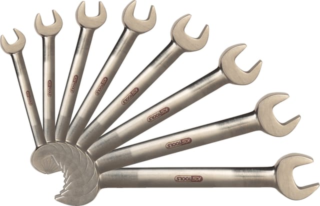 KS Tools TITANplus Doppel-Maulschlüssel-Satz, 8-teilig