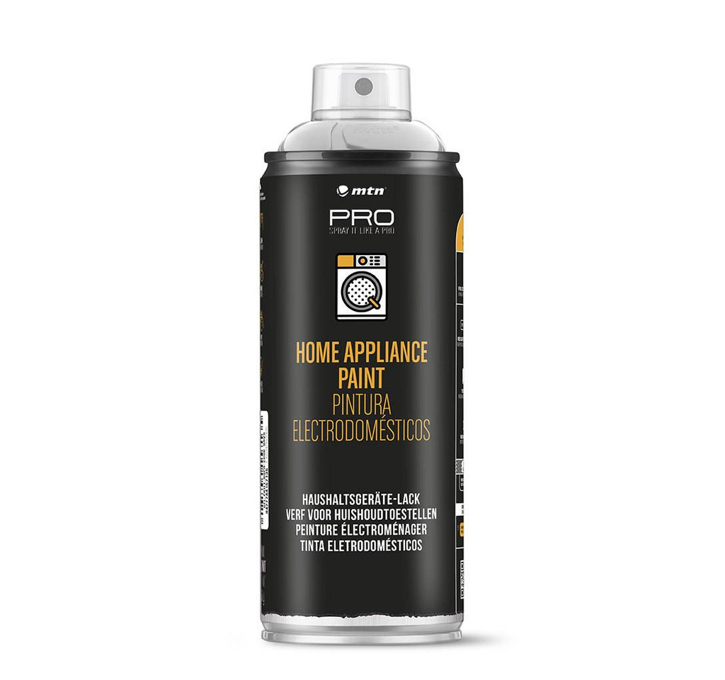 MTN Sprühlack Haushaltsgeräte-Lack Spray, Edelstahl, hitzebeständig bis 300 °C