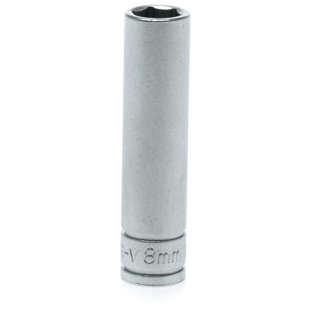 Langer 6-punkt-steckschlüsseleinsatz Mit 1/4"-8-mm-schaft
