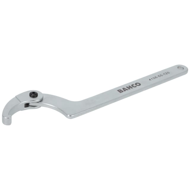 Bahco Verstellbarer Stift-hakenschlüssel, 150 Bis 230 Mm, Mit Chrom-beschichtung, 465 Mm