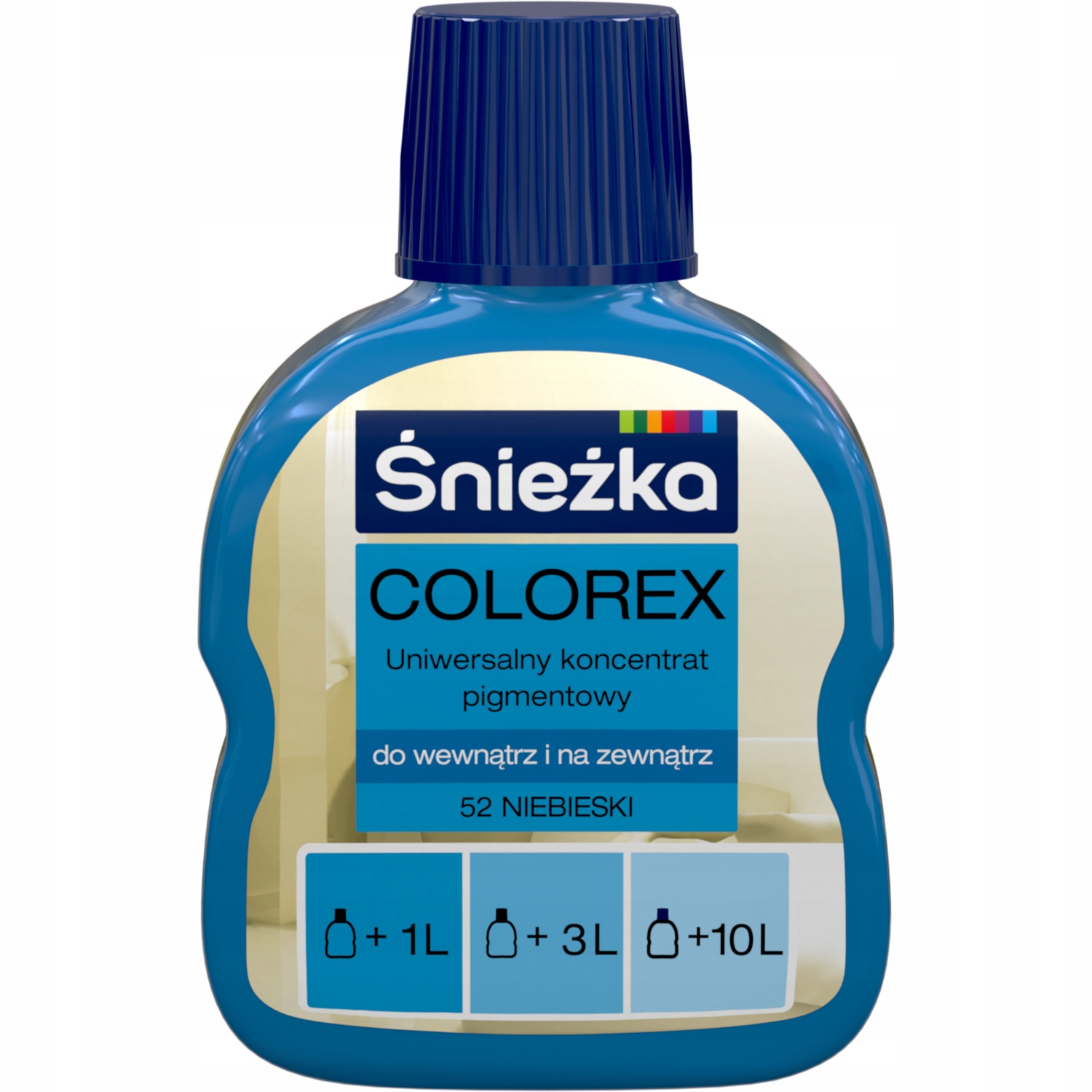 Śnieżka Colorex Farbpigment Blau Matt 100 Ml