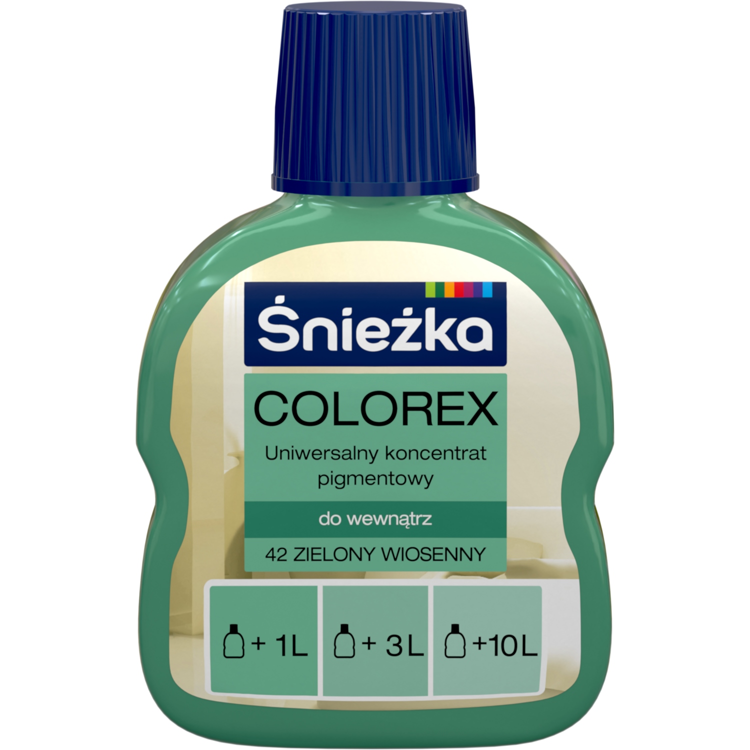 Śnieżka Colorex Farbpigment Frühlingsgrün Matt 100 Ml