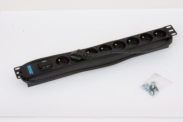 Stromverteiler Triton Rab-pd-x07-a1 16a 8 Čsn Steckdosen