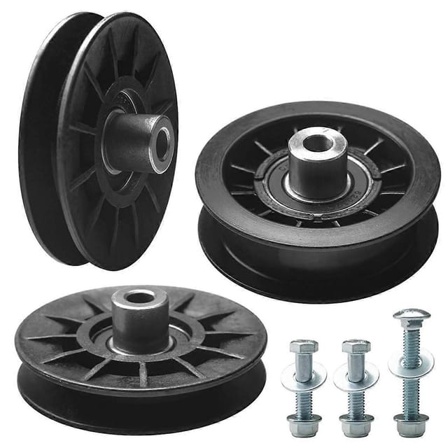 532194326 V-nut-umlenkrolle Und 532194327 Flachumlenkrollen-set, Geeignet Für Aufsitzrasenmäher, Ersatz Für 280-6630-perfet