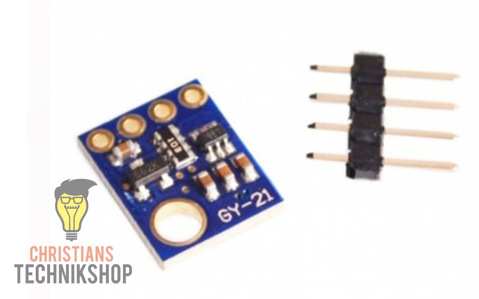 GY-21-HTU21 Sensor für Temperatur und Luftfeuchtigkeit | Modul zum Messen Bild 3