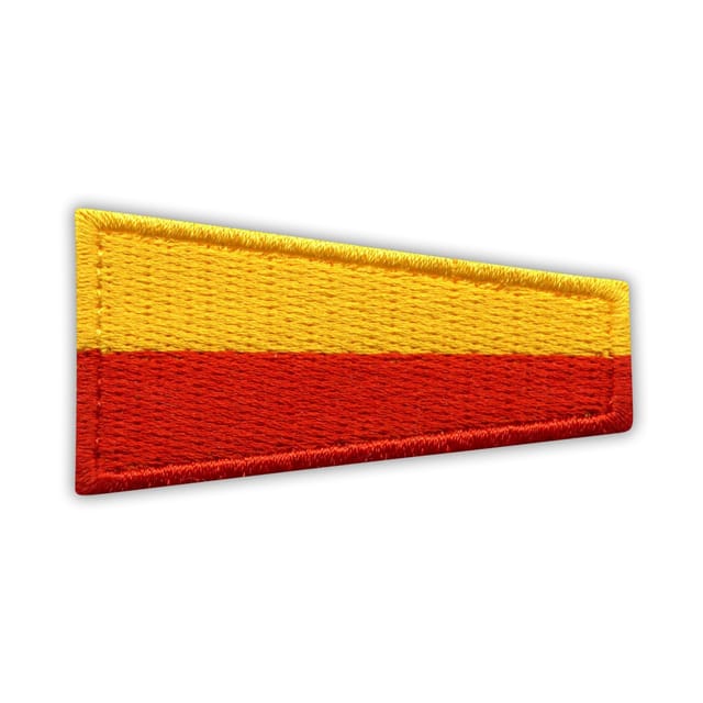 Aufnäher Flagge Setteseven "7" - Selbstklebende Rückseite - Gestickter Aufnäher/abzeichen/emblem