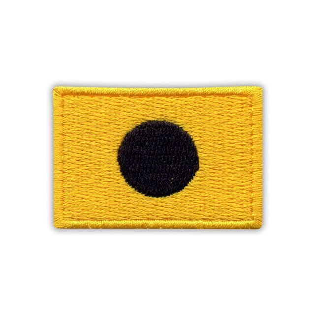 Aufnäher Mit Indischer Flagge – Selbstklebende Rückseite – Gestickter Aufnäher/abzeichen/emblem