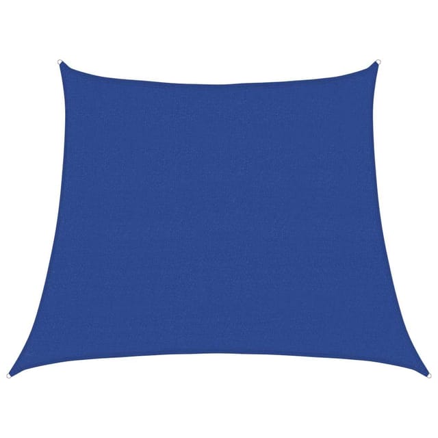 Sonnensegel 160 G/m² Trapezform Blau 3/4x3 M Hdpe Vidaxl