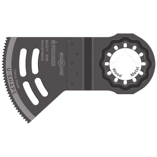 Projahn Tauchsägeblatt Für Multimaterial, Bim Starlock, 53mm X40mm, 1 Ve
