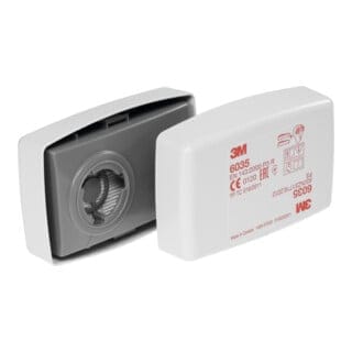 3M Partikelwechselfilter-Set, 10 Paar P3R Kunststoffgehäuse