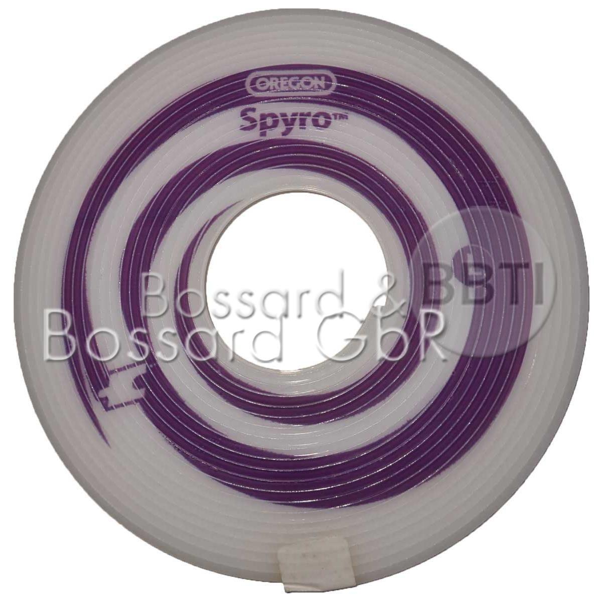 OREGON Nylon-Mähfaden "SPYRO" 3,0 mm 5,2 m Größe L 56500L