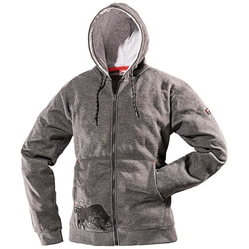 BULLSTAR Jacke, anthrazit, Baumwolle/Polyester, Gr. XXL - grau
