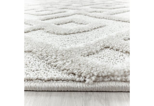KADIMA DESIGN Teppich EISACK Hoch-Tief 3D-Effekt Wohnzimmer Schlafzimmer Waschbar Elegant, Läufer, Höhe: 22 mm, 60x110 cm, Wohnzimmerteppich Esszimmer Strapazierfähig Waschbar