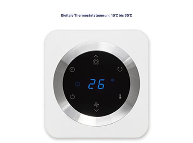Clean Air Optima Heizlüfter 2in1 CA-904W - Räume bis 40m² / 100m³, 2000 W, 2in1: Heizen und Kühlen