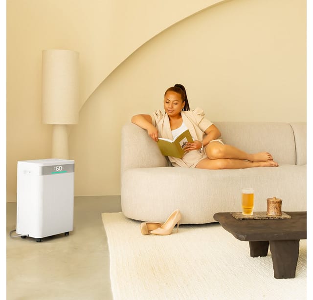 VONROC Luftentfeuchter Elektrisch mit WLAN & Ionisator – Leiser Raumentfeuchter, Entfeuchtung 20 l/Tag, Tank 4,5 l, – [für Räume bis 40m²] mit 4.5L Wassertank & App-Steuerung