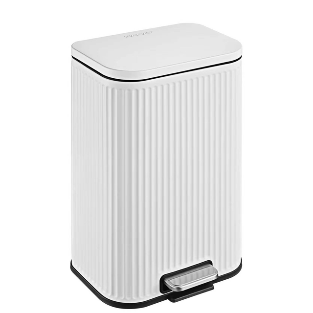 Mülleimer Miles Weiß 12 L