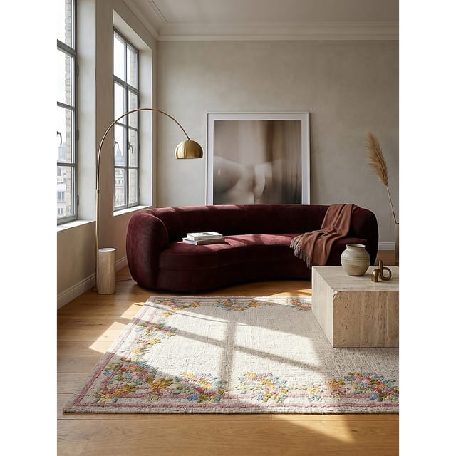 Wollteppich handgetuftet Bunt 200 x 300 cm - DAISY Kadima Design