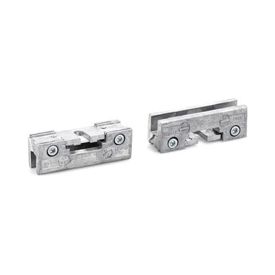 ZT-Glasklemmplatte 30mm, Aluminium eloxiert