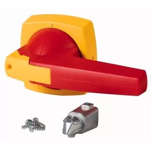 Eaton Knebel, 10 Mm, K3, Türeinbau, Rot/gelb, Bügelschloss 1818096
