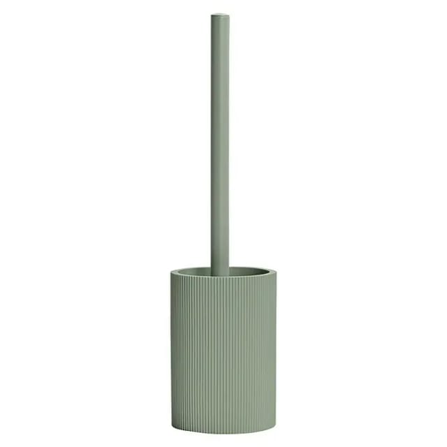 Camargue Saphira WC-Bürstengarnitur (Polyresin, Salbei, Rund)