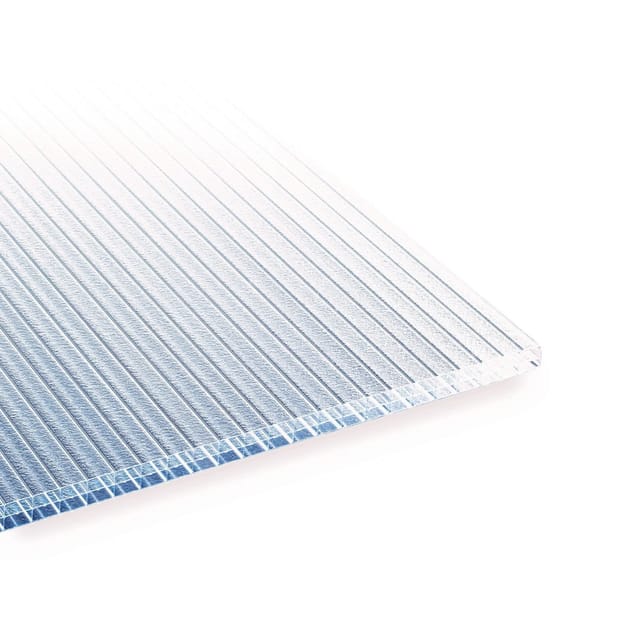 T&J Stegdreifachplatte Plus-Polyclear Eiskristall 2.000 x 980 mm x 16 mm