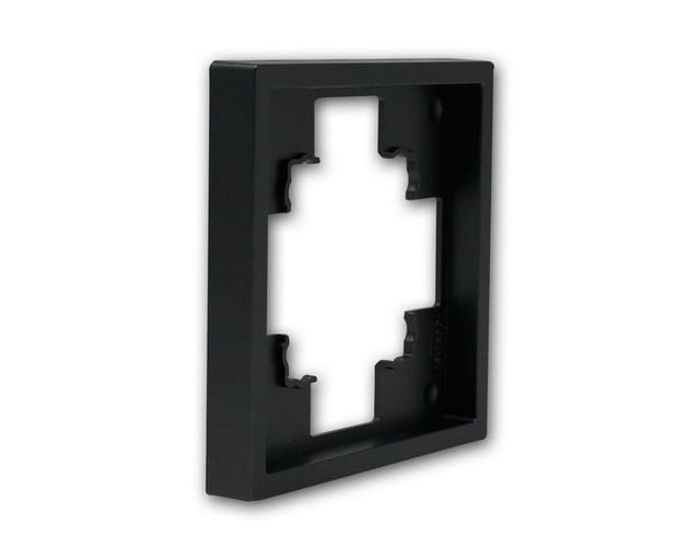 McPower 1-Fach Rahmen SHALLOW Anthrazit 80x80x10mm