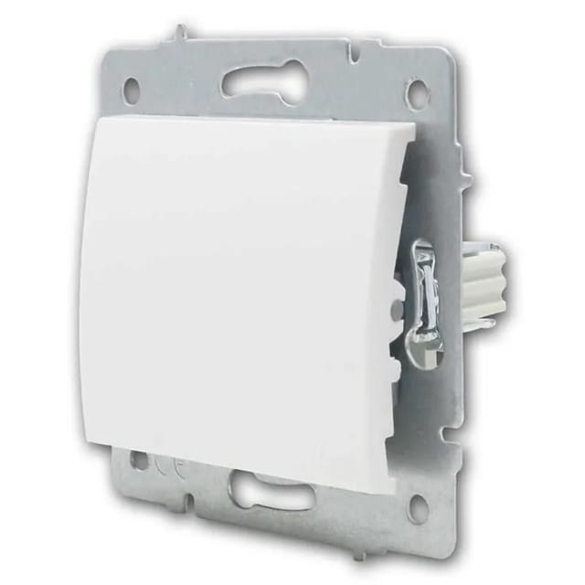 Kanlux LOGI Taster Weiß 250V10A ohne Rahmen