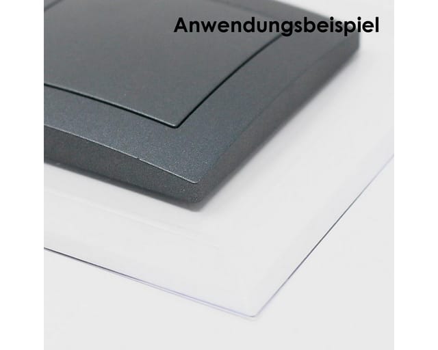 world-trading-net Tapetenschoner 1-Fach Transparent Tapetenschutz