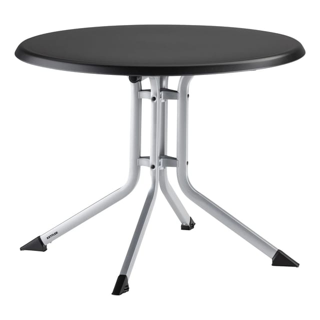 Kettler Klapptisch Kunststoff Silber-Anthrazit 85 cm x 85 cm