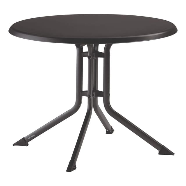 Kettler Klapptisch BOULEVARD Klapptisch rund Rund Kunststoff Anthrazit Ø 100 cm