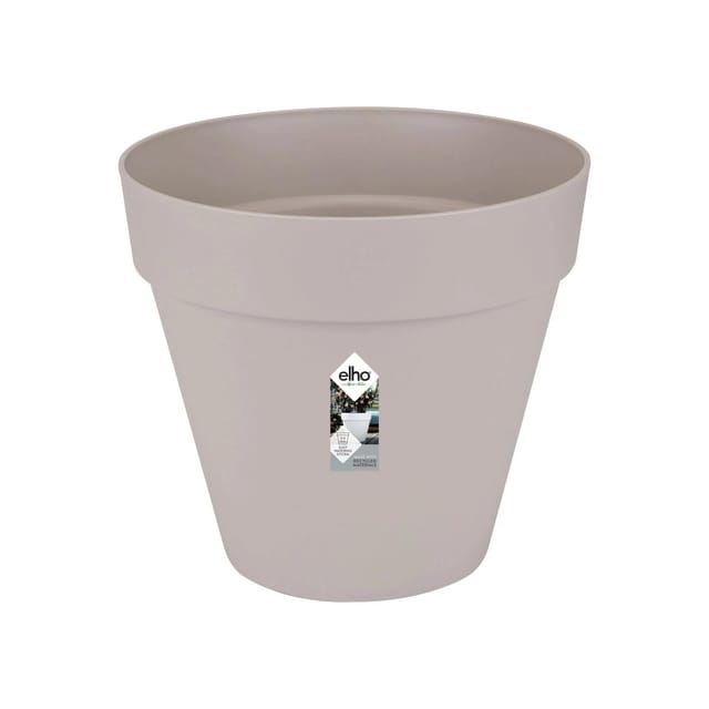 Elho Blumentopf Loft Urban mit Rollen Ø 58 cm x 54 cm Grau