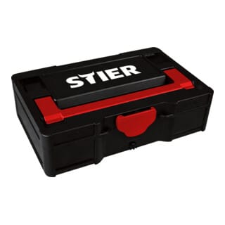 STIER Systainer S, schwarz, 71mm x 265mm x 171mm, kompatible mit Systainer³ Rack