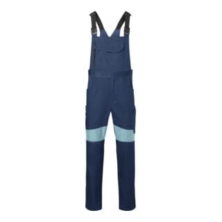 KÜBLER Latzhose REFORCE dunkelblau/eisblau 50N