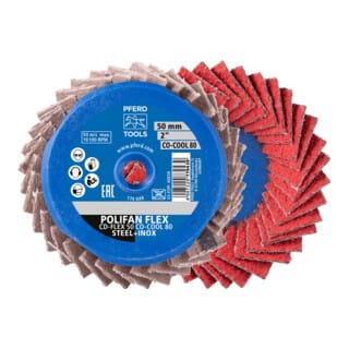 PFERD Schleifscheibe COMBIDISC CD-FLEX 50 CO-COOL 80