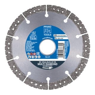 PFERD Diamond tools DS 115x2,8x22,23 VG Trennscheibe