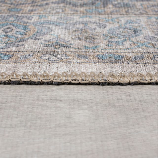 Teppich waschbar Blau 190 x 290 cm - HURST Kadima Design