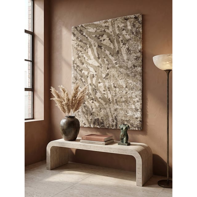 Shaggy-Teppich Tiermotiv Natur 200 x 290 cm - DOVEL Kadima Design