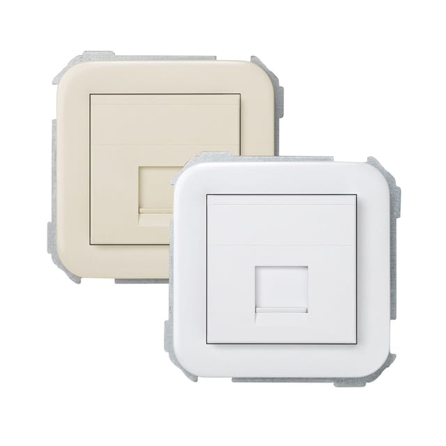 Abdeckung Für 1 Rj Amp Stecker Weiß Simon 31085-60