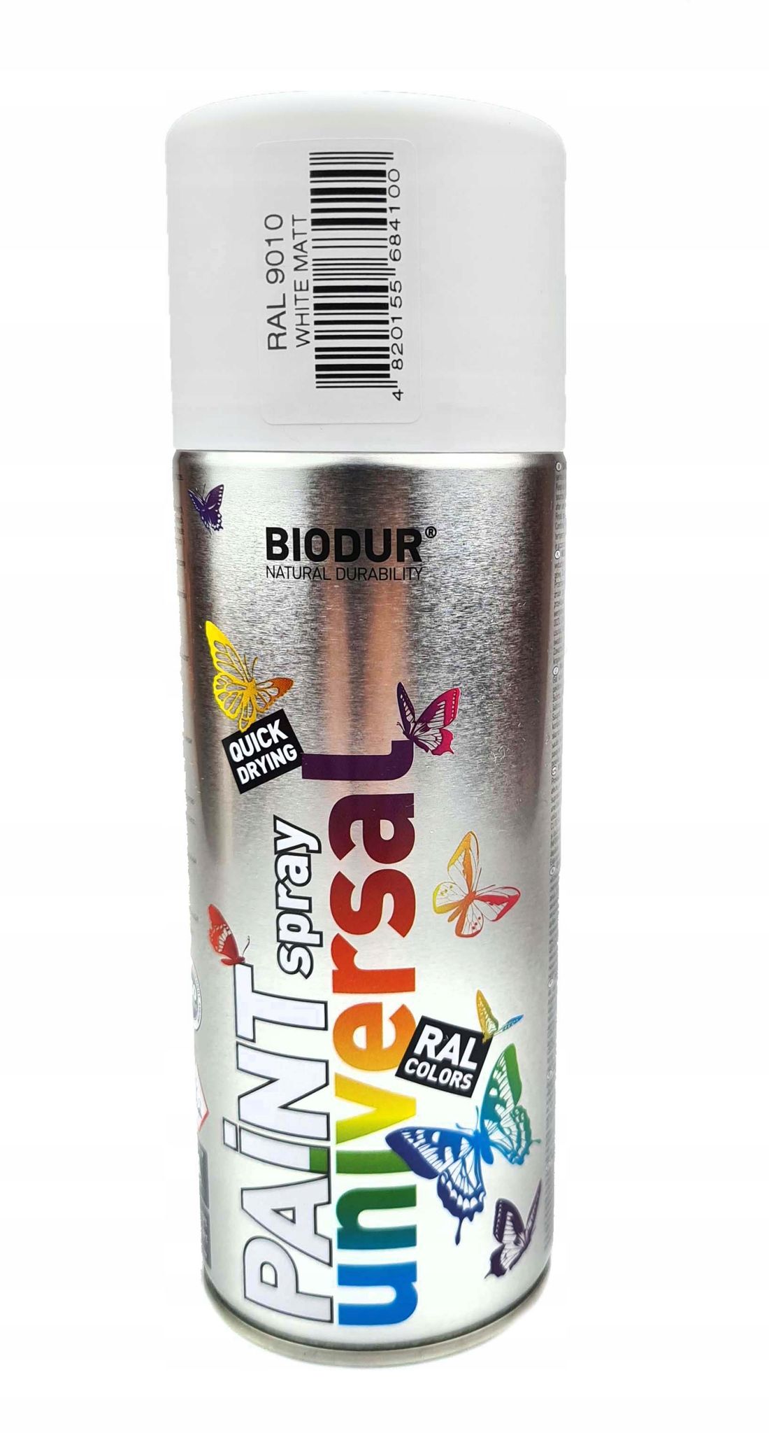 9010 Weiß Matt Em.un.biodur Weiß Matt.400ml Aer