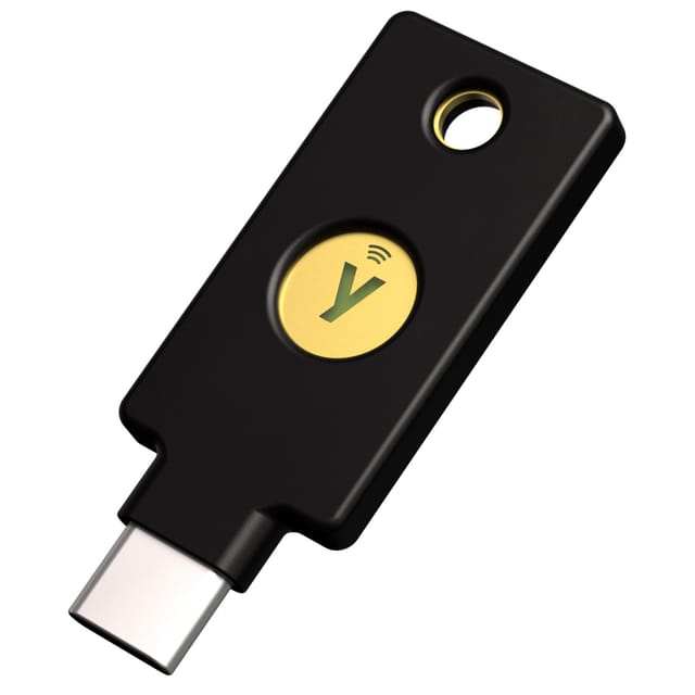 Yubico Yubikey 5c Nfc Fips - Usb-c Fw 5.4.3 Sicherheitsschlüssel, 5060408464236