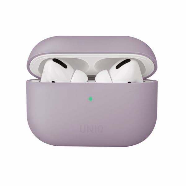 Airpods Pro Hülle Uniq Silikon Lavendel