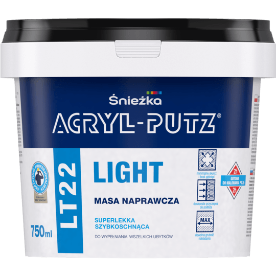 Acryl-putz Lt22 Leichte 250g Reparaturmasse