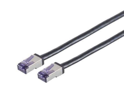 Lanview Lvn-cat6a-flex-15m Schwarzes S/ftp (s-stp) Netzwerkkabel